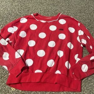 Vans Red Polka Dot Women's Sweater